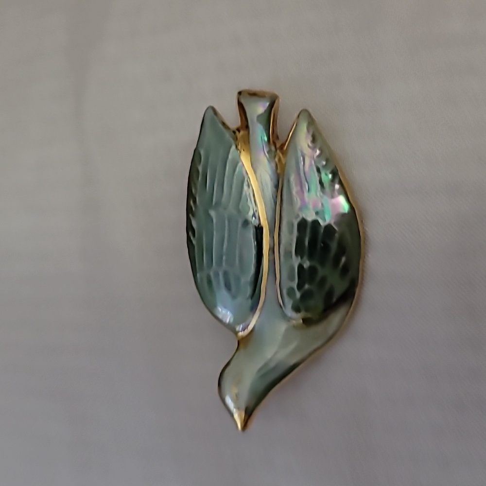 Beautiful bird pin